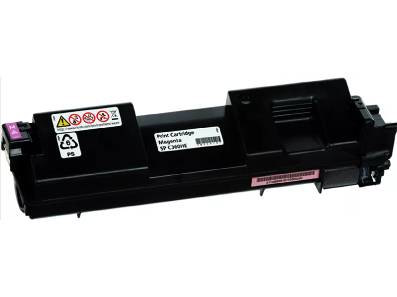 Toner Compatibile Ricoh 408186 SP C360HE (Magenta 5000 pagine)