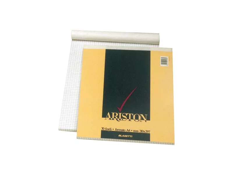 Blocco Punto Metallico Ariston Blasetti - A4 - 5 mm - 70 Fogli - 1069 (Conf. 10) Blocco Punto Metallico Ariston Blasetti - A4 - 5 mm - 70 Fogli - 1069 (Conf. 10)