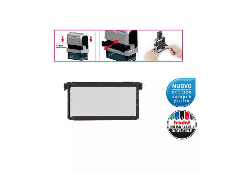 Tamponcino di Ricambio per Timbri Printy 6/56 Trodat - 76575 (Neutro) Tamponcino di Ricambio per Timbri Printy 6/56 Trodat - 76575 (Neutro)