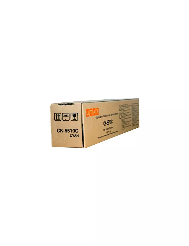 Toner Originale Utax CK-5510C 1T02R4CUT0 (Ciano 12000 pagine)