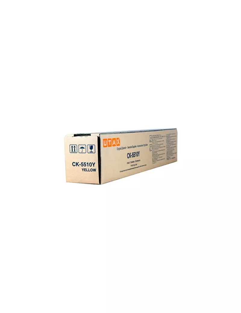 Toner Originale Utax CK-5510Y 1T02R4AUT0 (Giallo 12000 pagine) Toner Originale Utax CK-5510Y 1T02R4AUT0 (Giallo 12000 pagine)