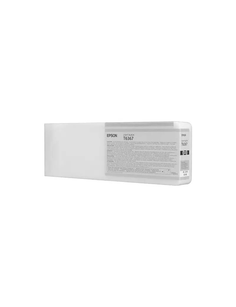 Cartuccia Originale Epson T636700 (Nero Chiaro 700 ml) Cartuccia Originale Epson T636700 (Nero Chiaro 700 ml)