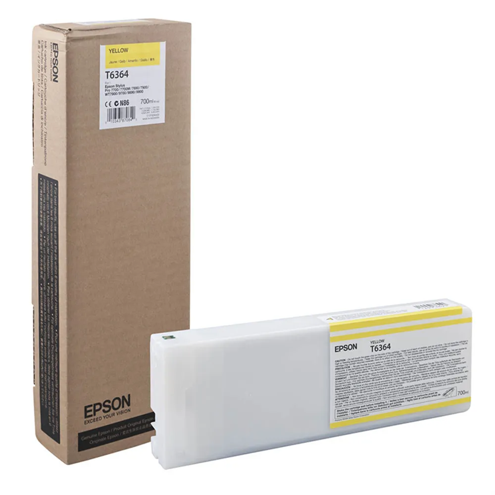 Cartuccia Originale Epson T636400 (Giallo 700 ml)