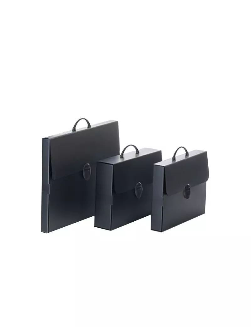 Valigetta in Polionda Every Line Total Black Balmar 2000 - 27x37,5x8 cm - PF14254TB (Nero) Valigetta in Polionda Every Line Total Black Balmar 2000 - 27x37,5x8 cm - PF14254TB (Nero)