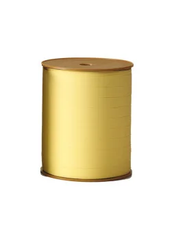 Nastro in Rocchetto Vintage Bifacciale per Regali Bolis - 10 mm x 250 m - 55781022561 (Canarino)