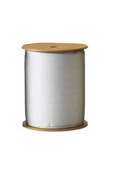 Nastro in Rocchetto Vintage Bifacciale per Regali Bolis - 10 mm x 250 m - 55781022568 (Grigio)