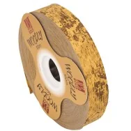 Nastro Bifacciale per Regali Woodly Bolis - 24 mm x 100 m - 51282421028 (Corteccia Marrone Chiaro)
