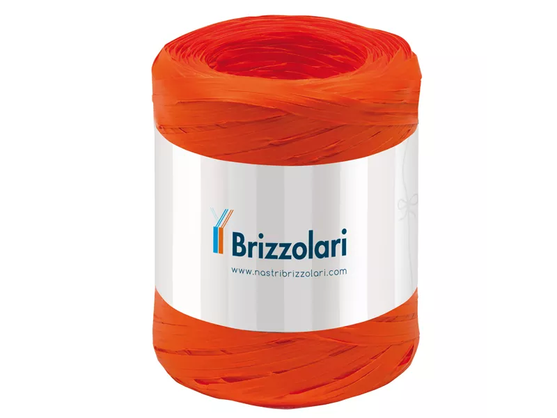 Rafia 6802 Brizzolari - 5 mm x 200 m - 01003712 (Arancione)