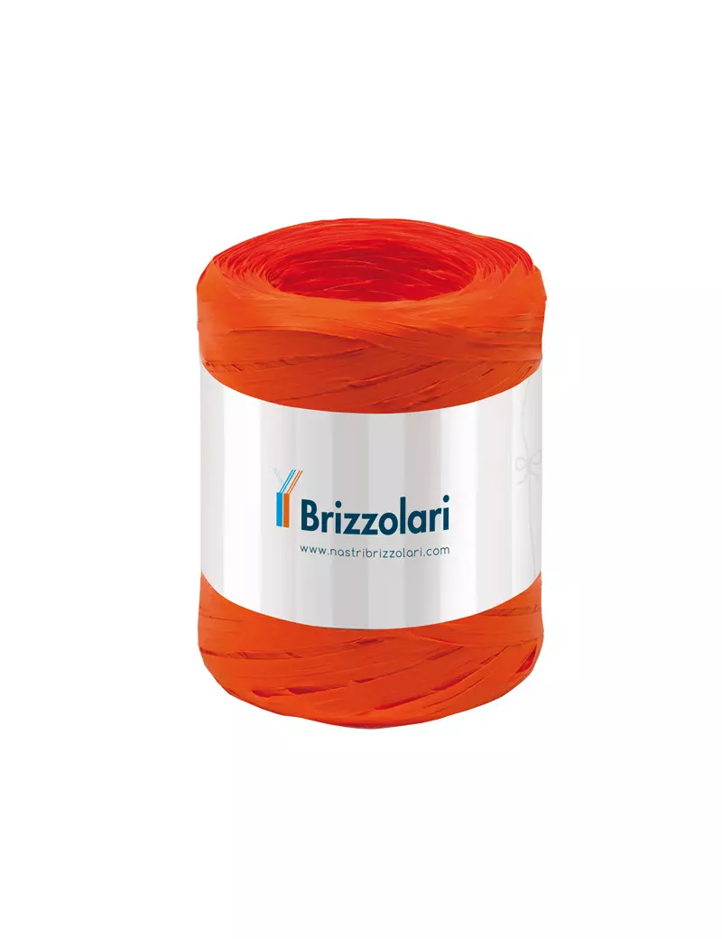Rafia 6802 Brizzolari - 5 mm x 200 m - 01003712 (Arancione) Rafia 6802 Brizzolari - 5 mm x 200 m - 01003712 (Arancione)