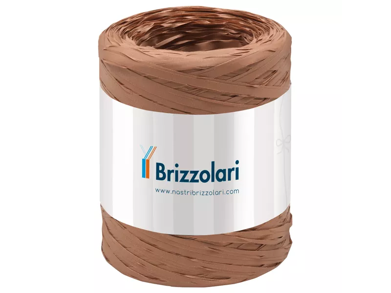 Rafia 6802 Brizzolari - 5 mm x 200 m - 01003732 (Avana)