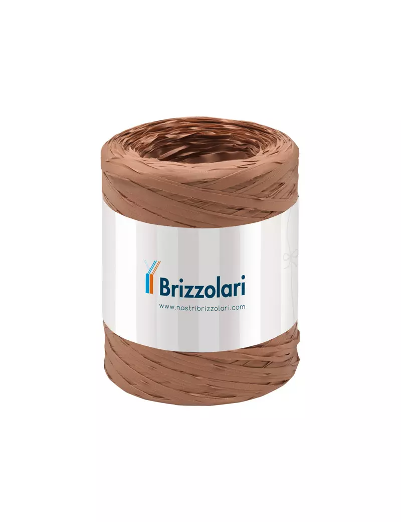 Rafia 6802 Brizzolari - 5 mm x 200 m - 01003732 (Avana) Rafia 6802 Brizzolari - 5 mm x 200 m - 01003732 (Avana)