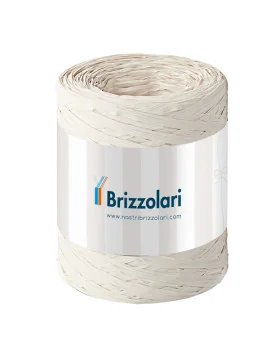 Rafia 6802 Brizzolari - 5 mm x 200 m - 01003725 (Avorio)