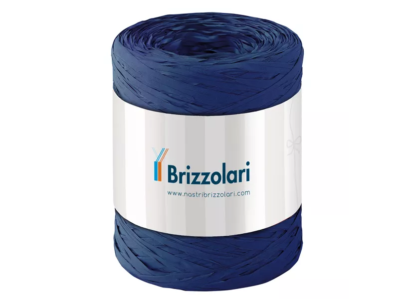 Rafia 6802 Brizzolari - 5 mm x 200 m - 01003737 (Blu)