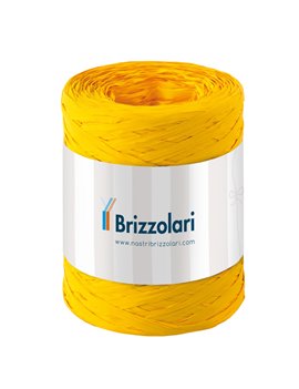 Rafia 6802 Brizzolari - 5 mm x 200 m - 01003702 (Giallo)