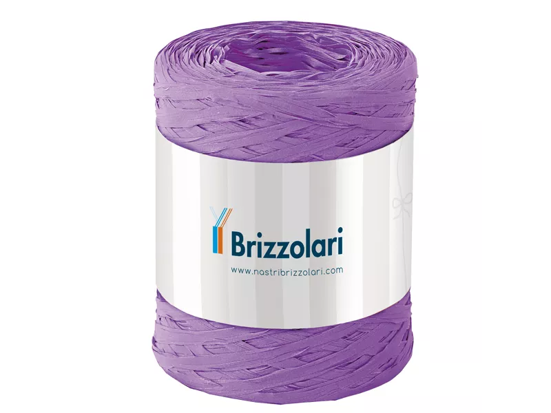 Rafia 6802 Brizzolari - 5 mm x 200 m - 01003716 (Lilla)