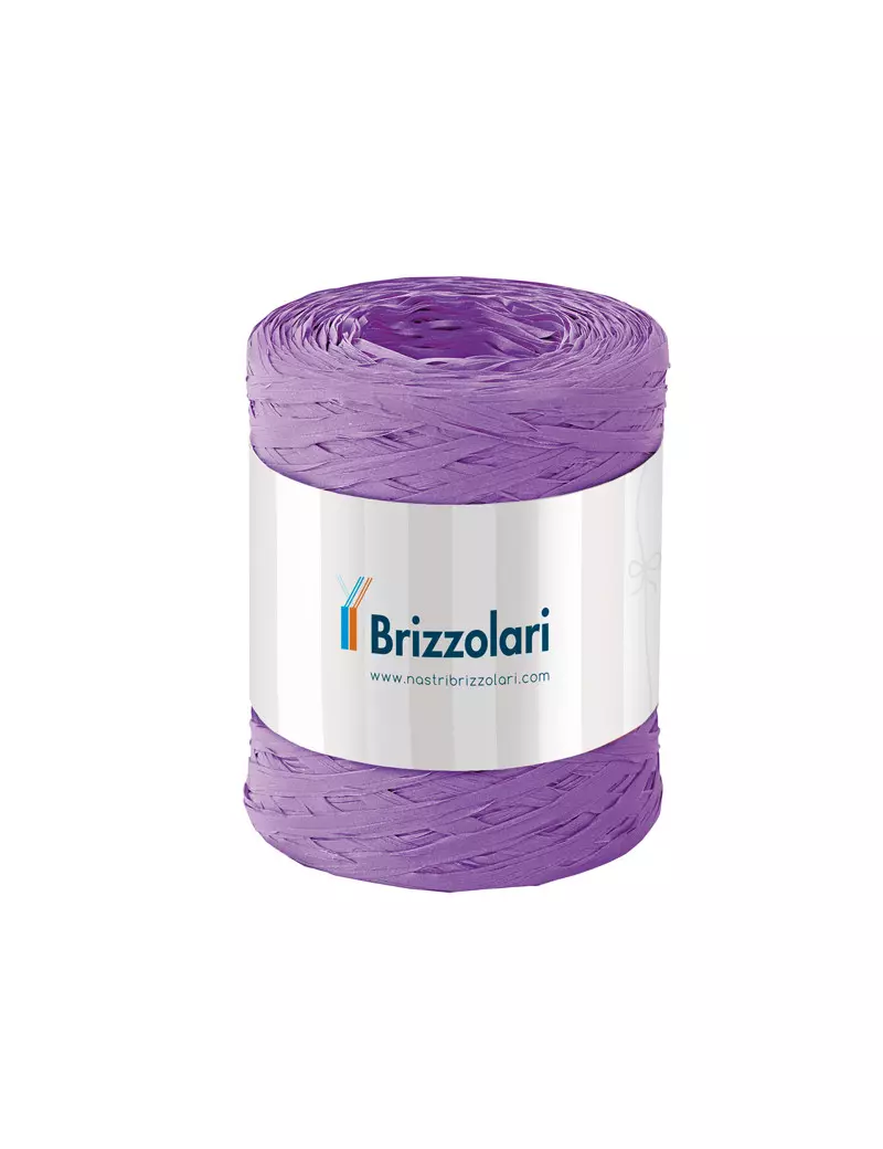 Rafia 6802 Brizzolari - 5 mm x 200 m - 01003716 (Lilla) Rafia 6802 Brizzolari - 5 mm x 200 m - 01003716 (Lilla)