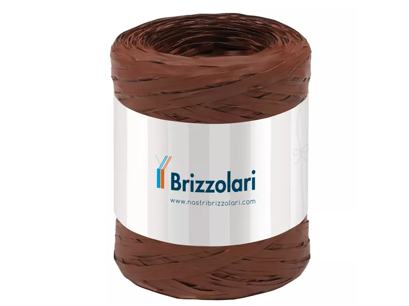 Rafia 6802 Brizzolari - 5 mm x 200 m - 01003714 (Marrone)