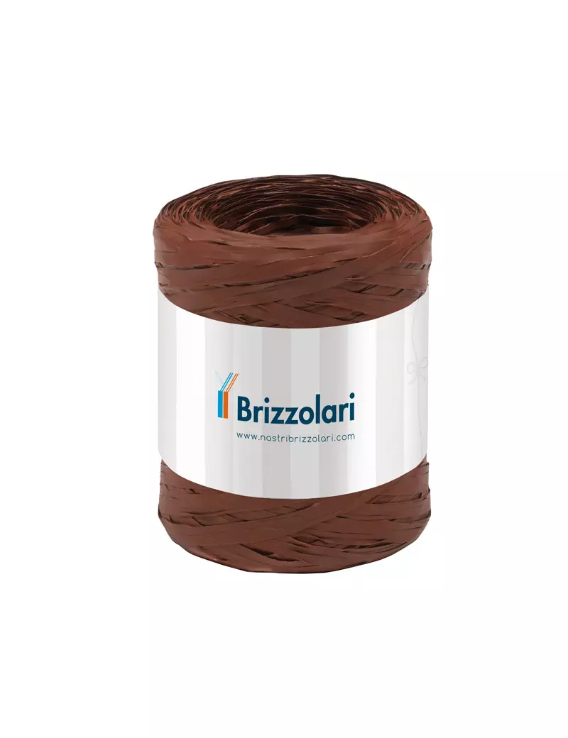 Rafia 6802 Brizzolari - 5 mm x 200 m - 01003714 (Marrone) Rafia 6802 Brizzolari - 5 mm x 200 m - 01003714 (Marrone)