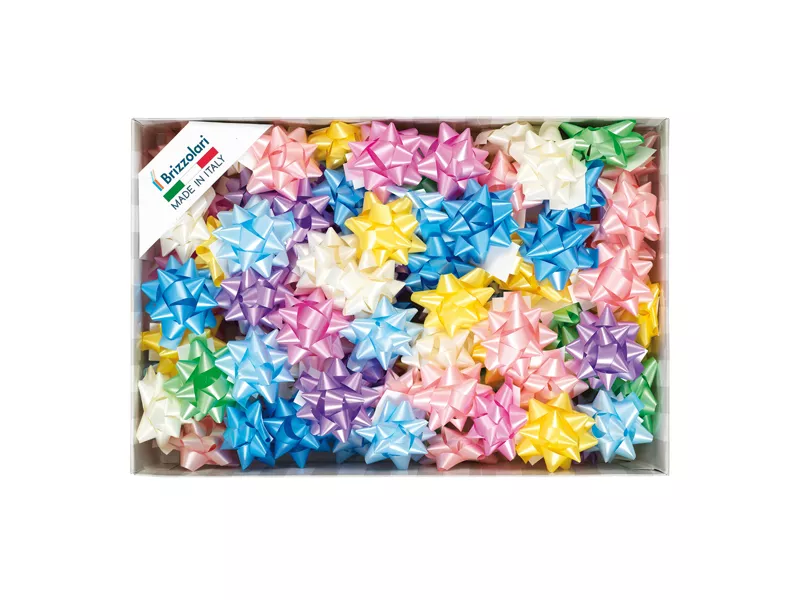 Stelle Adesive per Pacchi Regalo Brizzolari - 65 mm - 00064399 (Assortiti Primaverili Conf. 100) Stelle Adesive per Pacchi Regalo Brizzolari - 65 mm - 00064399 (Assortiti Primaverili Conf. 100)