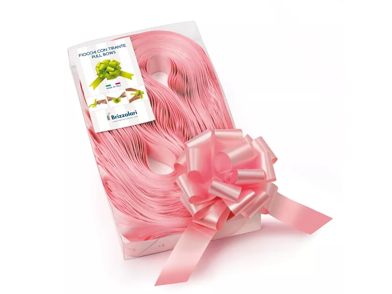 Nastro Strip per Regali 6800 Brizzolari - 31 mm x 13 cm - 00313225 (Rosa Conf. 30)