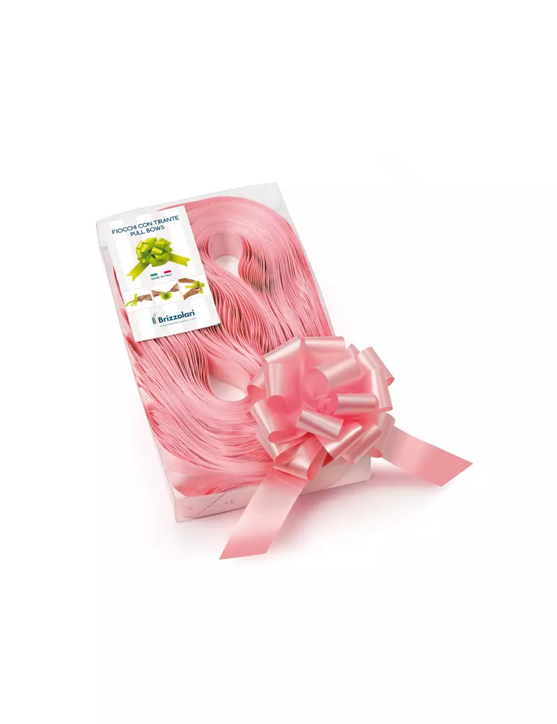 Nastro Strip per Regali 6800 Brizzolari - 31 mm x 13 cm - 00313225 (Rosa Conf. 30) Nastro Strip per Regali 6800 Brizzolari - 31 mm x 13 cm - 00313225 (Rosa Conf. 30)