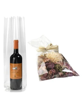 Busta Regalo Crystal PNP - 35x50 cm - U-010TNN Y8NNN4 (Trasparente Conf. 100)