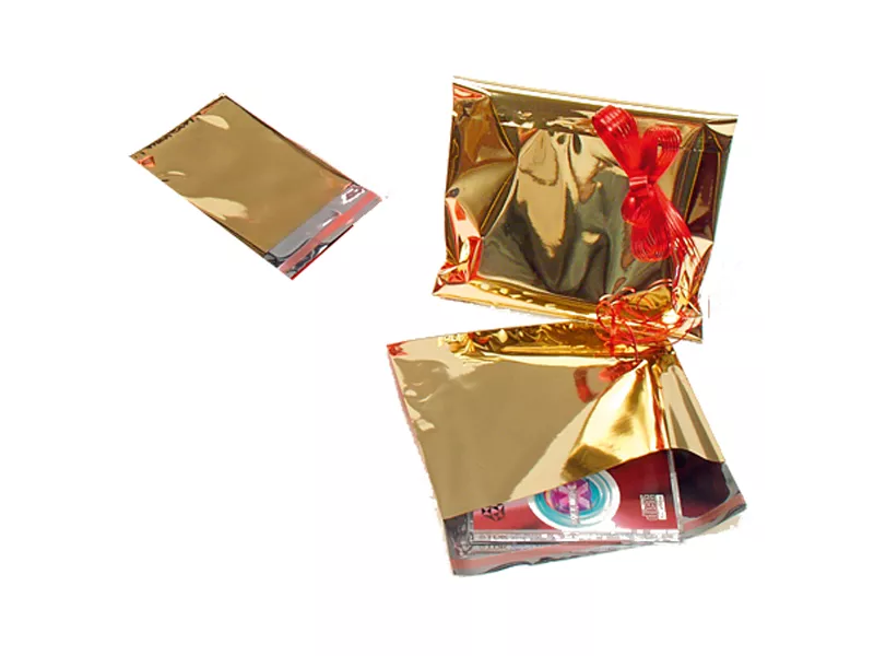Busta Regalo Metal Lucido PNP - 40x60 cm - U-814ARRAD (Oro Conf. 25) Busta Regalo Metal Lucido PNP - 40x60 cm - U-814ARRAD (Oro Conf. 25)