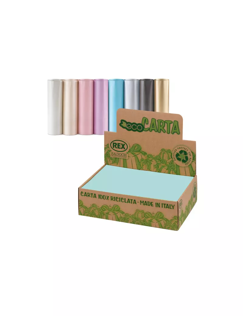 Carta Regalo in Fogli Perlage Sadoch - 70x100 cm - PE400ASS (Assortiti Conf. 100) Carta Regalo in Fogli Perlage Sadoch - 70x100 cm - PE400ASS (Assortiti Conf. 100)