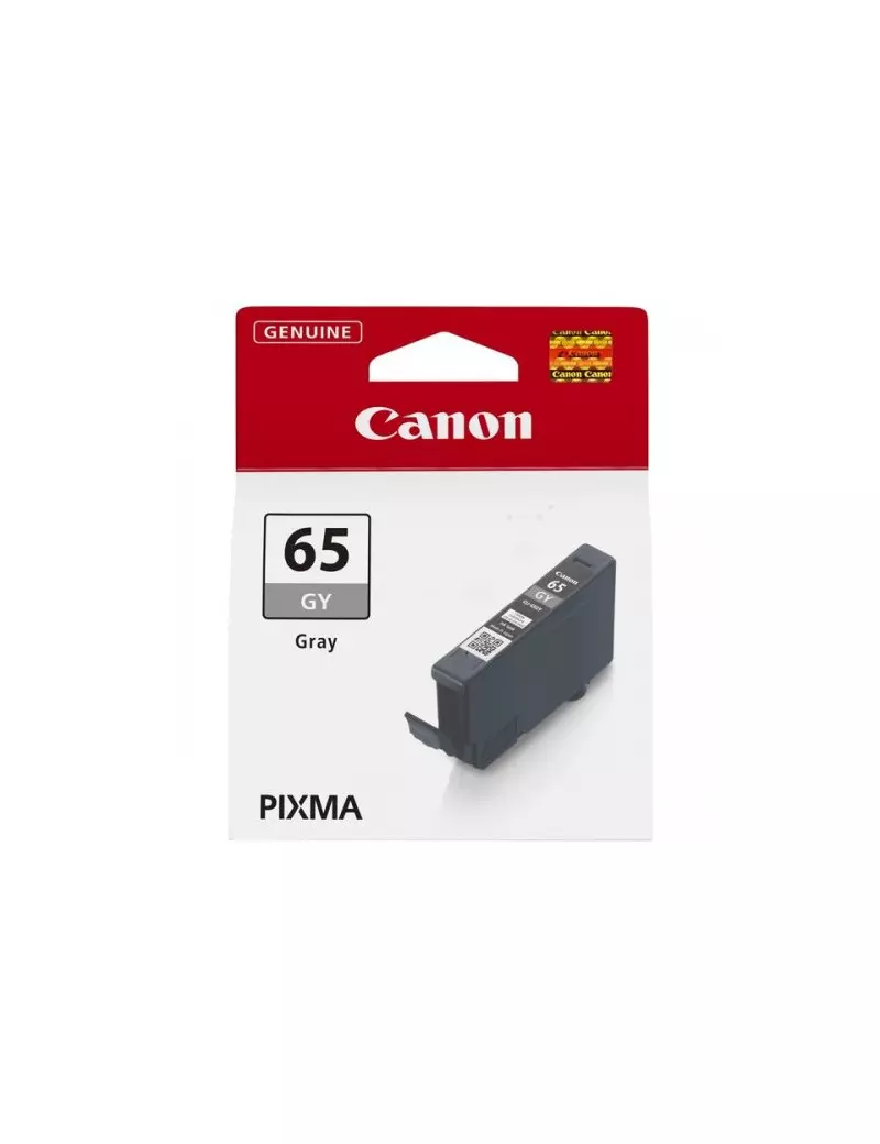 Cartuccia Originale Canon CLI-65gy 4219C001 (Grigio 600 pagine) Cartuccia Originale Canon CLI-65gy 4219C001 (Grigio 600 pagine)