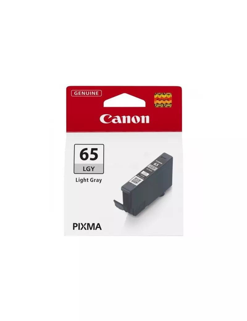 Cartuccia Originale Canon CLI-65lgy 4222C001 (Grigio Chiaro 950 pagine) Cartuccia Originale Canon CLI-65lgy 4222C001 (Grigio Chiaro 950 pagine)
