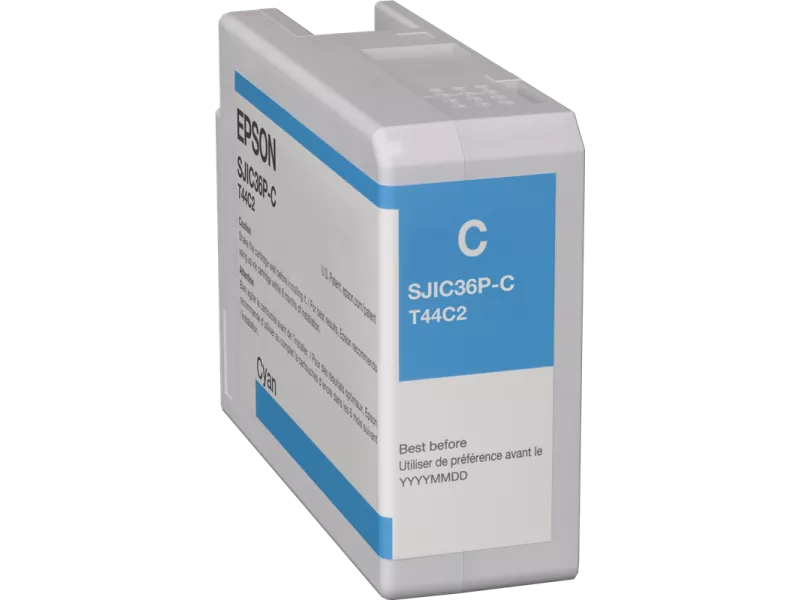 Cartuccia Originale Epson T44C240 SJIC36P/C (Ciano 80 ml)