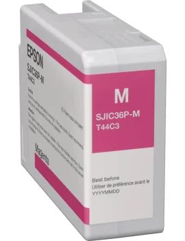 Cartuccia Originale Epson T44C340 SJIC36P/M (Magenta 80 ml)