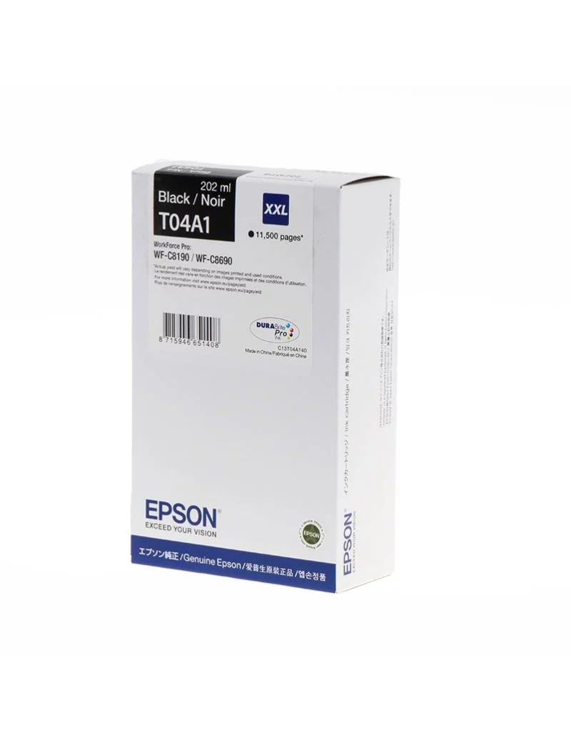Cartuccia Originale Epson T04A140 T04A1 (Nero 11500 pagine) Cartuccia Originale Epson T04A140 T04A1 (Nero 11500 pagine)