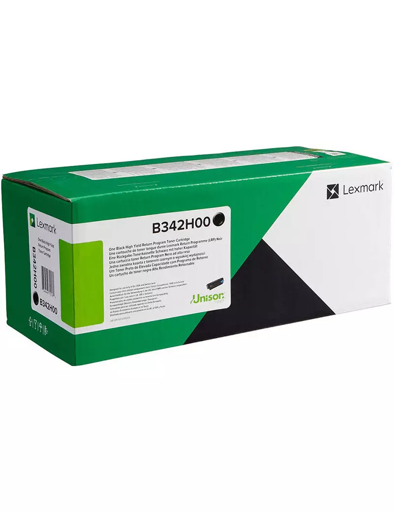 Toner Originale Lexmark B342H00 (Nero 3000 pagine)