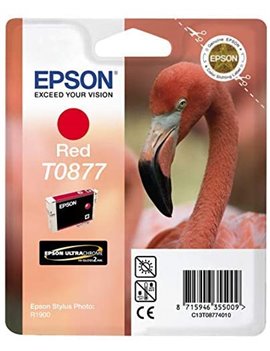 Cartuccia Originale Epson T087740 (Rosso 11,4 ml)