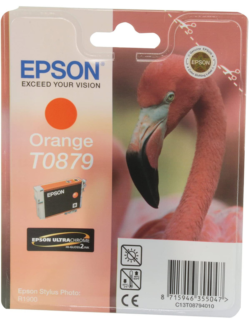 Cartuccia Originale Epson T087940 (Arancione 11,4 ml)