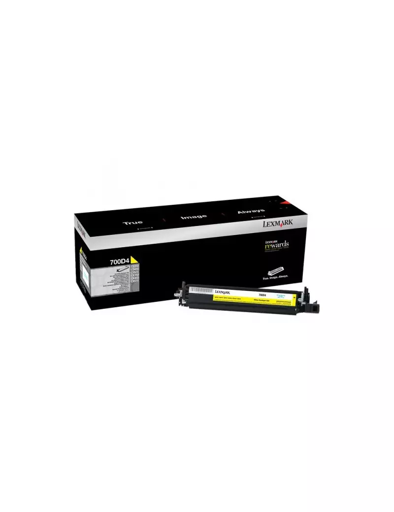 Sviluppatore Originale Lexmark 70C0D40 (Giallo 40000 pagine) Sviluppatore Originale Lexmark 70C0D40 (Giallo 40000 pagine)