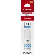 Inchiostro Originale Canon GI-51c 4546C001 (Ciano 7000 pagine)