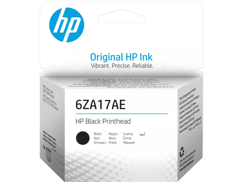 Testina Originale HP 6ZA17AE (Nero)