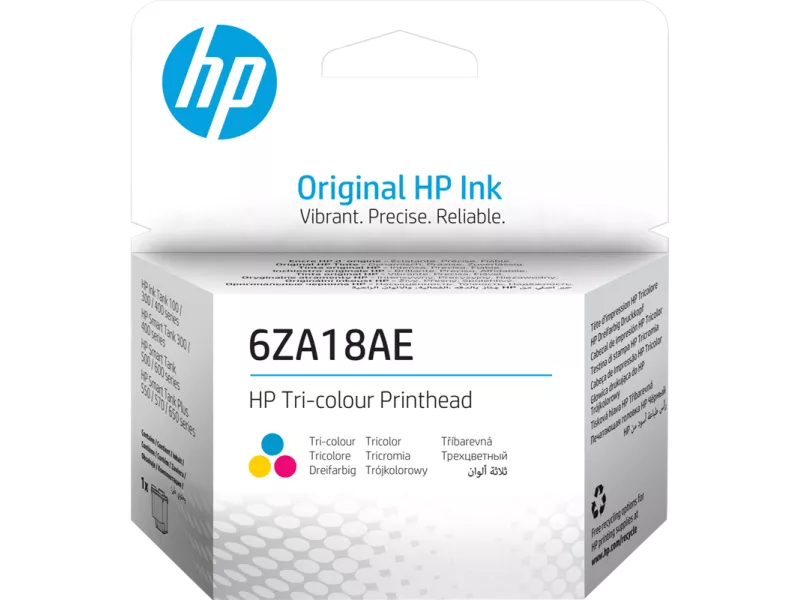 Testina Originale HP 6ZA18AE (Colori)
