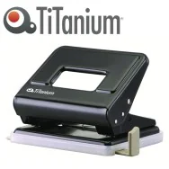 Perforatore a 2 Fori Titanium - 18 Fogli - TI2051N (Nero)