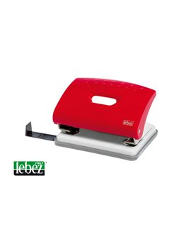 Perforatore a 2 Fori 1270 Lebez - 16 Fogli - 1270 (Rosso)