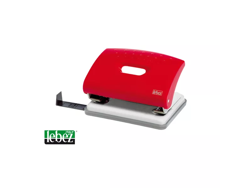 Perforatore a 2 Fori 1270 Lebez - 16 Fogli - 1270 (Rosso)