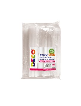 Ricarica Stick per Colla a Caldo CWR - 20 cm x 11 mm - T075A/1000 (Bianco Conf. 1 kg)