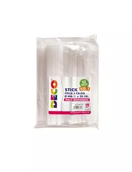 Ricarica Stick per Colla a Caldo CWR - 20 cm x 11 mm - T075A/1000 (Bianco Conf. 1 kg)