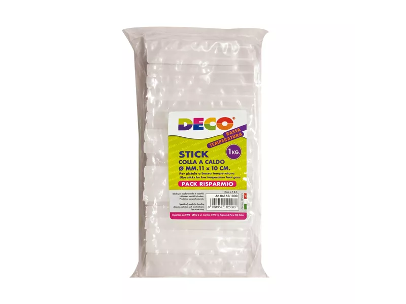 Ricarica Colla Stick per Pistola a Caldo TY102 CWR - 10 cm - 06165 (Bianco Conf. 1 kg) Ricarica Colla Stick per Pistola a Caldo TY102 CWR - 10 cm - 06165 (Bianco Conf. 1 kg)