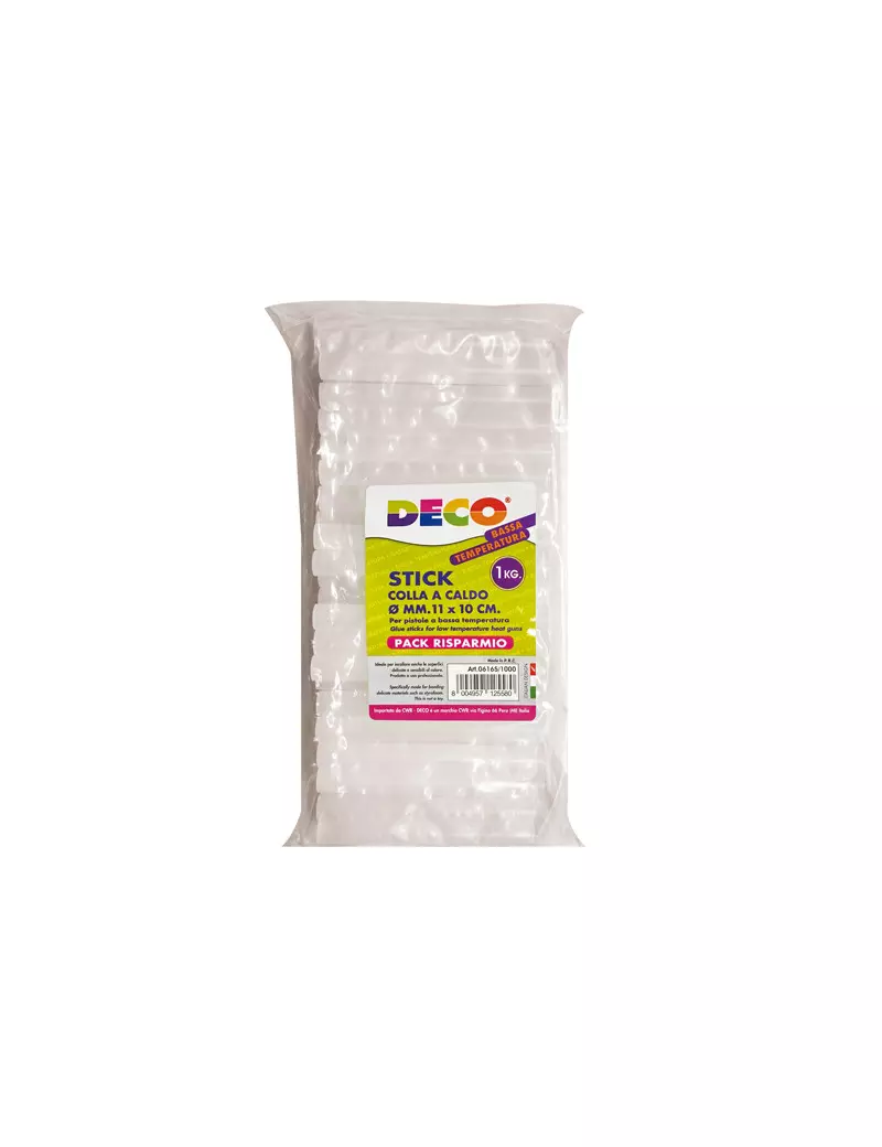 Ricarica Colla Stick per Pistola a Caldo TY102 CWR - 10 cm - 06165 (Bianco Conf. 1 kg) Ricarica Colla Stick per Pistola a Caldo TY102 CWR - 10 cm - 06165 (Bianco Conf. 1 kg)