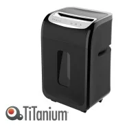 Distruggidocumenti a Microframmenti 2502XCD Titanium - 4x38 mm - OS2502Ci (Nero)