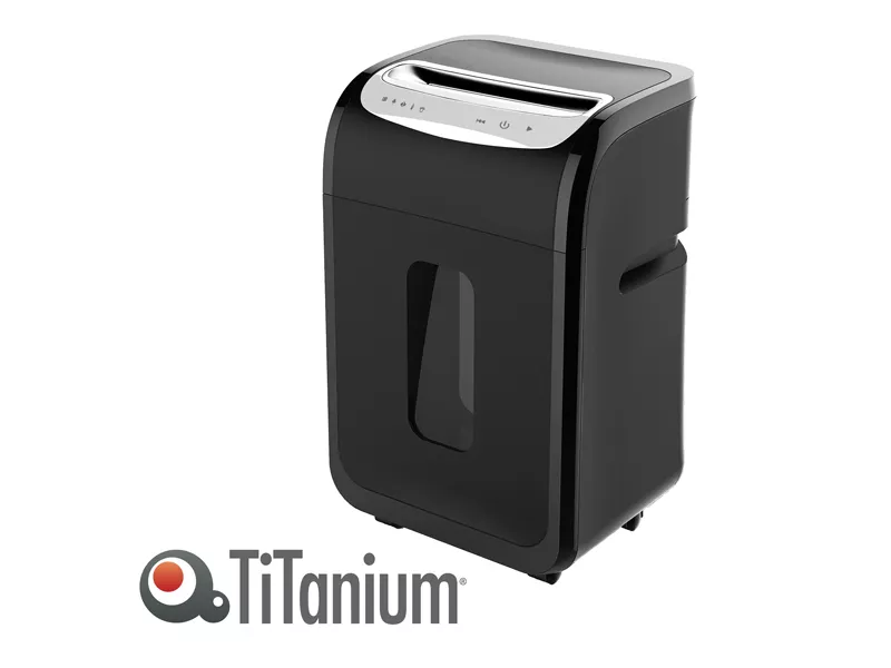 Distruggidocumenti a Microframmenti 2502XCD Titanium - 4x38 mm - OS2502Ci (Nero)