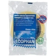 Nastro Adesivo Ecophan Eurocel - 15 mm x 66 m - 001417158 (Trasparente Conf. 10)